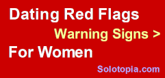 Image: Dating Red Flags for Women